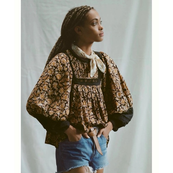 Anthropologie Cleobella Rafia lace blouse - Picture 6 of 6